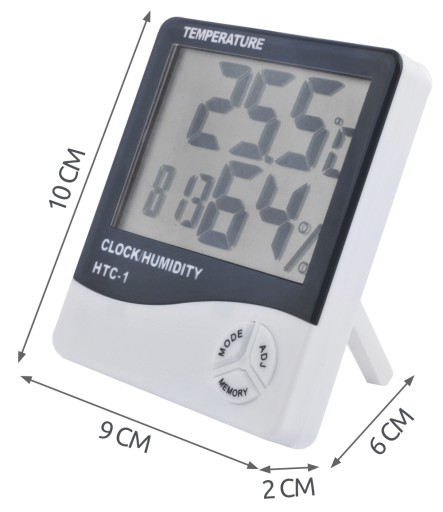 Bezdrôtová meteorologická stanica + vlhkomer