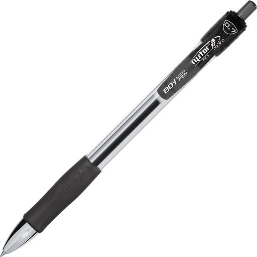Rystor Boy-Pen automatické guľôčkové pero, 0,7 mm, čierne