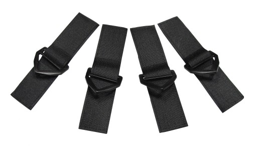 4 HÁČIKY, DRŽIAKY NA VELCRO NA UCHY SIETE NA KUFRU
