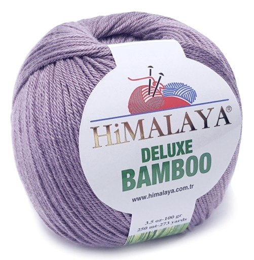BAMBUSOVÁ priadza BAMBOO BAVLNA 100g COL fialová 40