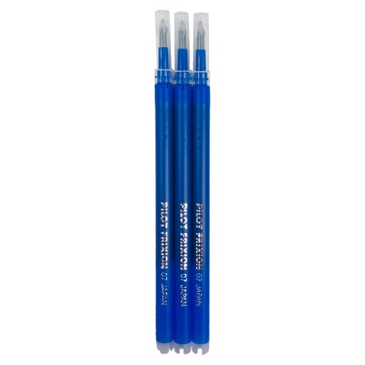 PILOT FRIXION 3 ks ORIGINAL Stierateľné náplne Stierateľné Stierateľné 0,7