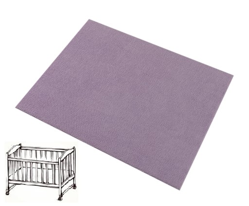 OLKA Obliečka 90x40 na FROTÉ KOLÍSKA levanduľa