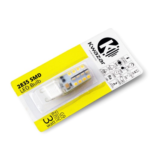 LED žiarovka 2835 SMD G9 230V 3W=25W tepl
