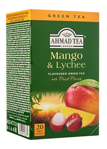 AHMAD Mango Lichyy Tea 20ks Obálka Expr