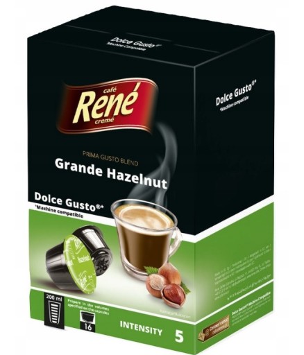 Rene DOLCE GUSTO GRANDE orieškové kapsuly 16 kapsúl