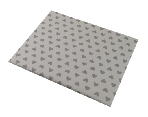 OLKA Prestieradlo do kočíka JERSEY DRUK 35x75 srdce