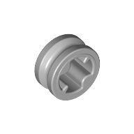 LEGO 1/2 Ring 4265c svetlosivá - 10 ks