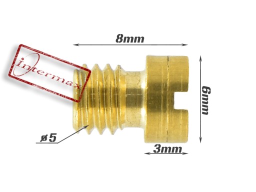 HLAVNÝ KARBURÁTOR JET M5 5mm 90 MOTOCYKL / SIMSON