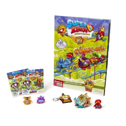 SUPER ZINGS 5 ŠTARTOVACÍ BALÍK +3 POSTAVIČE +AEROWAGON