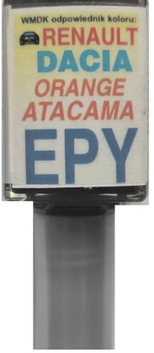 RENAULT EPY ORANŽOVÁ ATACAMA FARBA ŠKRABANÝ DOTYK