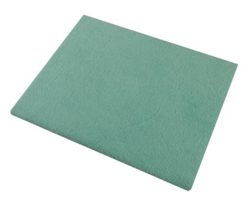 Plachta do kočíka froté 35x75 mint OLKA