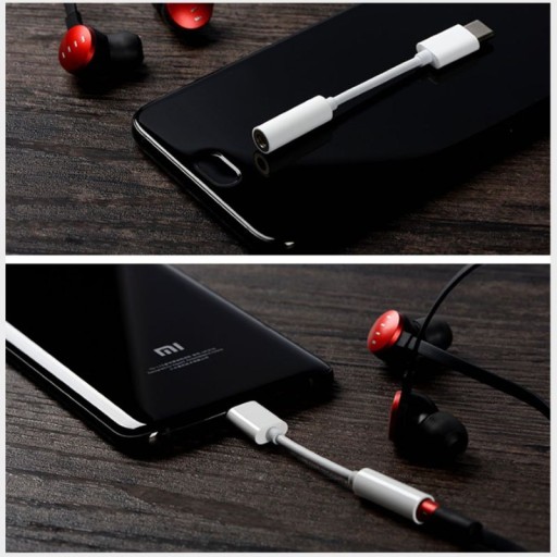 Adaptér USB-C USB 3.1 pre slúchadlá Mini Jack 3,5 mm