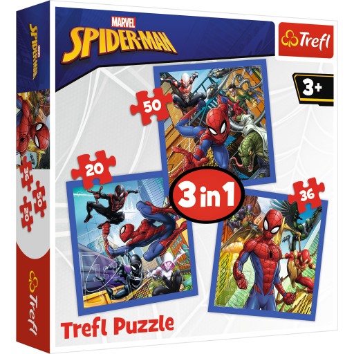3v1 puzzle Spider Force Spider-Man kluby