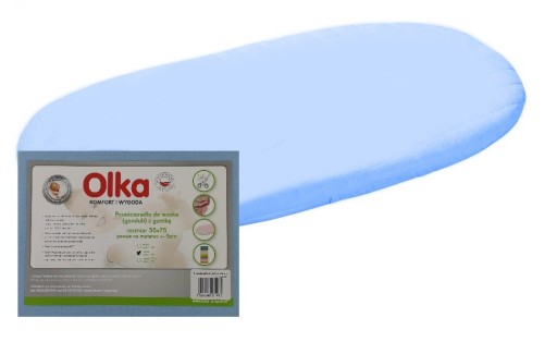 Plachta na kočík OLKA Jersey LUX 35x75 modrá