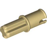 LEGO Technic Pin s osou 3749 sand tan - 10 ks