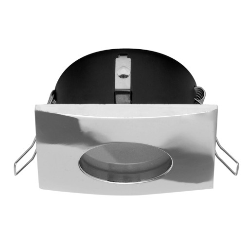 Zápustné svietidlo MR16 GU10 IP44 liate CHROME OH35