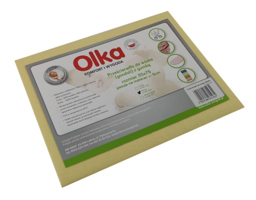 OLKA Jersey plachta na kočík 35x75 žltá