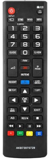 DIAĽKOVÉ OVLÁDANIE PRE LG LCD/LED/4K/UHD/3D TV
