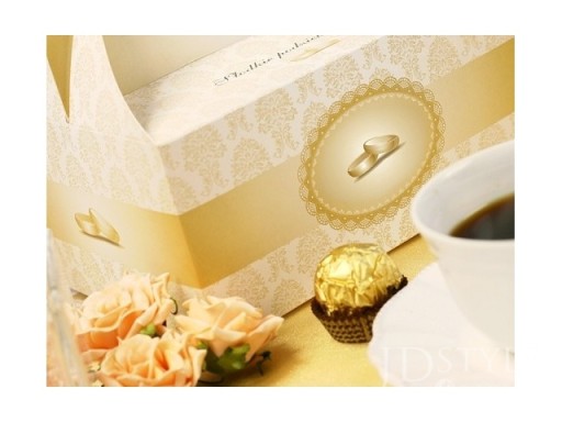 Box Ďakujeme Cake Boxs svadobné