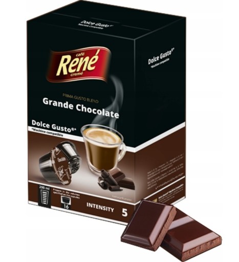René DOLCE GUSTO GRANDE CHOCOLATE kapsuly 16 kapsúl