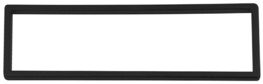 UNIVERZÁLNY RÁM NA AUTORÁDIO PLASTOVÝ ADAPTÉR 6MM 182x53mm