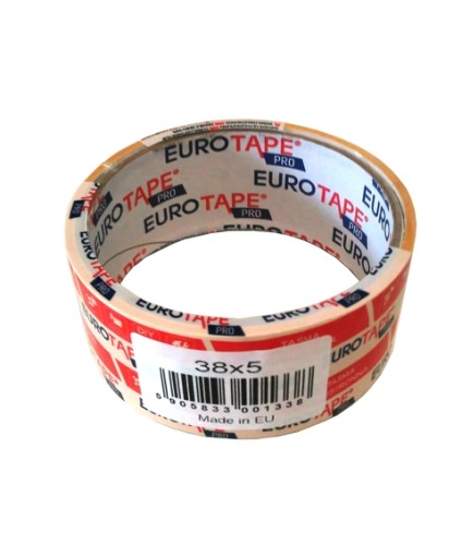 OBOJSTRANNÁ PÁSKA 38mm 5m SILNÉ BALENIE LEPIDLO x6