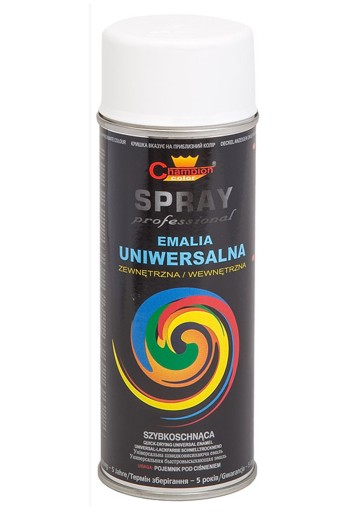 UNIVERZÁLNY SMALT 400ML RAL 9003 MATNÁ BIELA