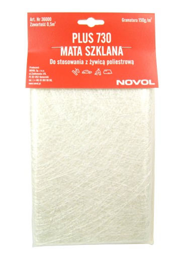 NOVOL PLUS 730 SKLENENÁ PODLOŽKA 150g/m2 SKLOvláknitá