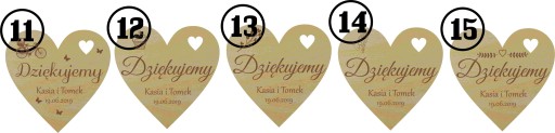 Ďakovná kľúčenka pre svadobných hostí, gravírovaná w7