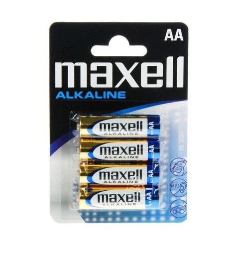 AA BATERIE FINGERS 4 KS ALKAIC MAXELL LR03 1,5V NAP.