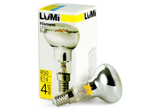 Led vláknová hubová žiarovka 230V E14 R50 4W = 40W