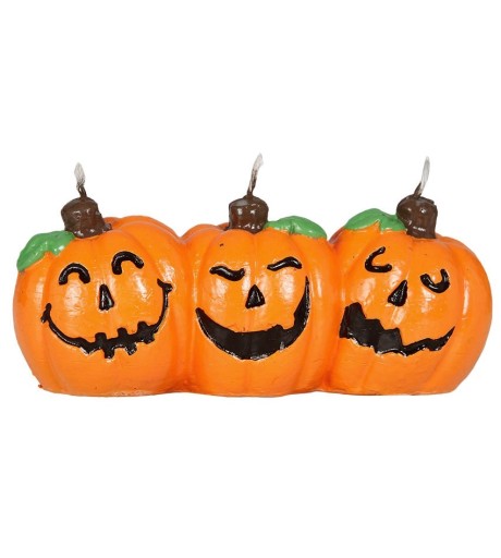 PUMPKIN sviečková tekvica Halloweenska dekorácia