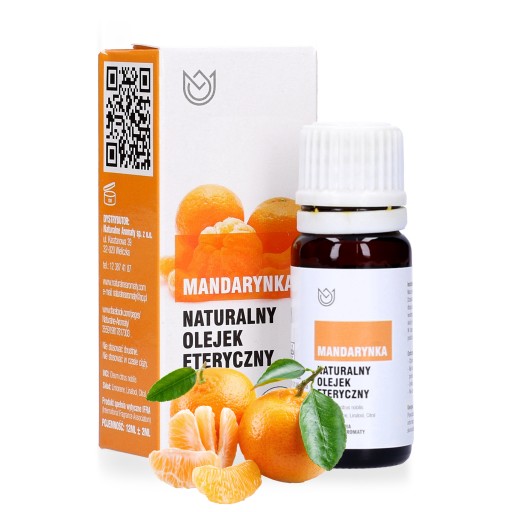 PRÍRODNÝ ESENCIÁLNY OLEJ TANGERÍNKA S VÔŇOU ESENCIÁLNE OLEJE 10ml