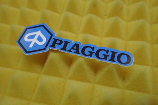 NÁLEPKA PIAGGIO NÁLEPKA 8,2 x 3 cm