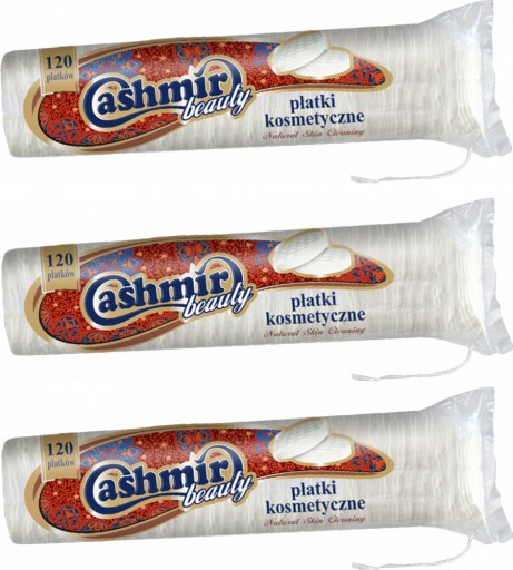 Kozmetické tampóny Cashmir 120 ks