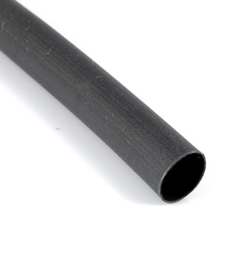 Teplom zmršťovacia bužírka 5/2,5 mm čierna ZS-5 XBS