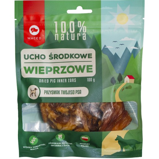 MACED Pochúťka pre stredné ucho pre psov 100 g