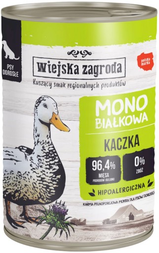 COUNTRY FARM Pes Monoproteínová kačica 400g
