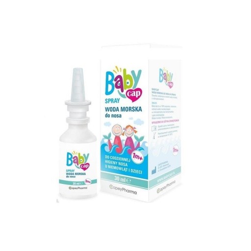 Baby Cap Spray morská voda do nosa 30 ml