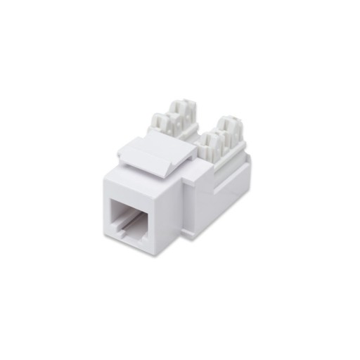 Keystone modul RJ11/RJ12 biely