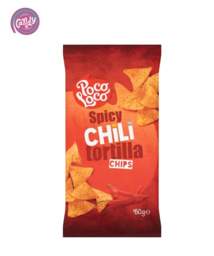 Poco Loco Tortilla Chili Nachos 450g