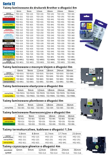 Náhrada pásky TZ2-621 za Brother TZ-621 TZe-621 9mm