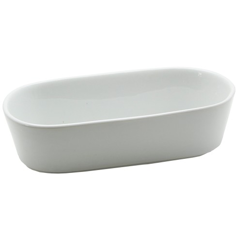 BIELE OVÁLY OVÁLNY PORCELÁN ĽAHKOODOLNÝ PORCELÁN