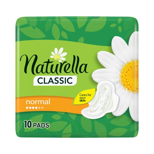 Naturella Classic Normal Camomile Hygienické vložky vyrobené z kože