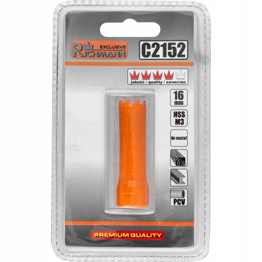 RICHMANN BIMETALOVÁ HSS dierová píla M3 16 MM C2152