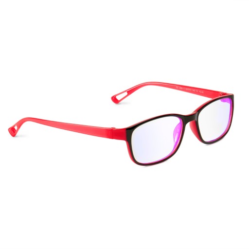 DELI Classic Unisex okuliare do práce Filter Blue Control Red