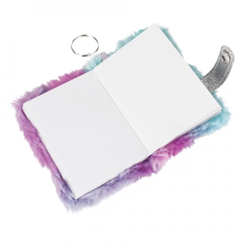 NOTEBOOK PLYŠOVÝ NOTEBOOK HAIRY MAN KEYRING DIÁR MINI EARS