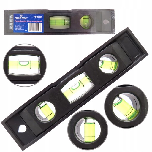 MINI LEVEL MALÝ KOMPAKT S MAGNETOM 15CM