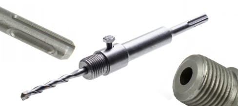 ADAPTÉR SDS PLUS RÚČKA 170mm NA ČIPKU DIEROV