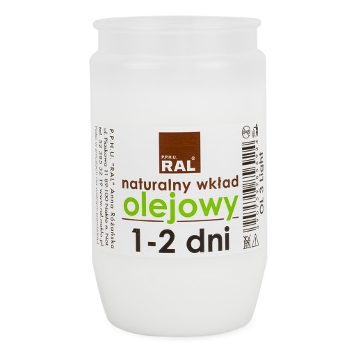 Vložka na olejovú sviečku 10 cm na 2 dni OL3L